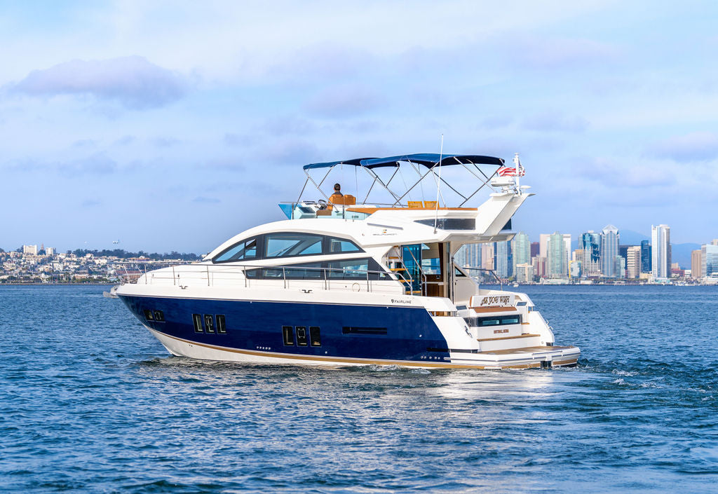 Sold! 2014 Fairline Squadron 50... Located in San Diego, Ca Offered By Yacht Coast Yacht Sales
