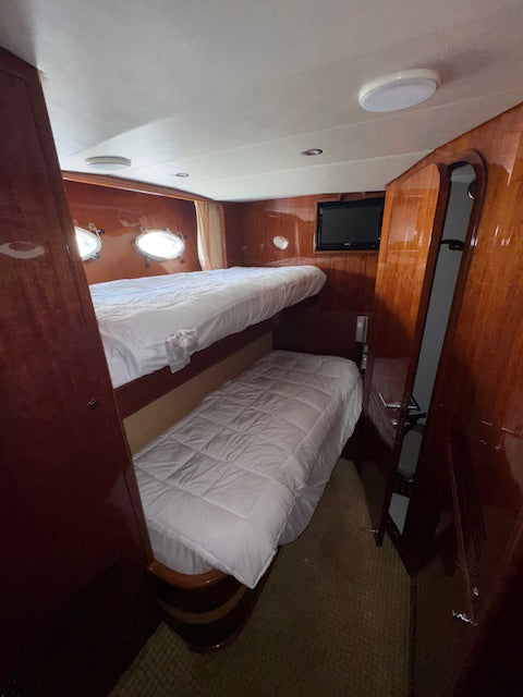 2005 Johnson 70... Located in Marina Del Ray... Offered by Yacht Coast Yacht Sales