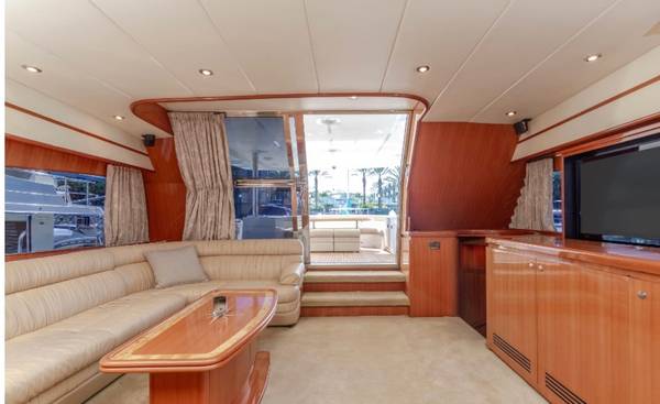 2005 Johnson 70... Located in Marina Del Ray... Offered by Yacht Coast Yacht Sales