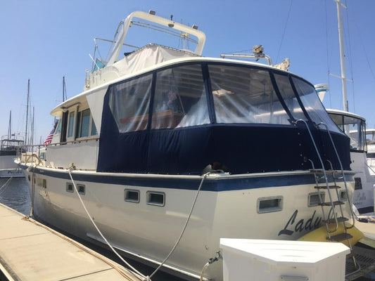 No Longer Available! 1969 Hatteras Aft Cabin Motor Yacht Amazing Liveaboard. For sale by Yacht Coast Yacht Sales