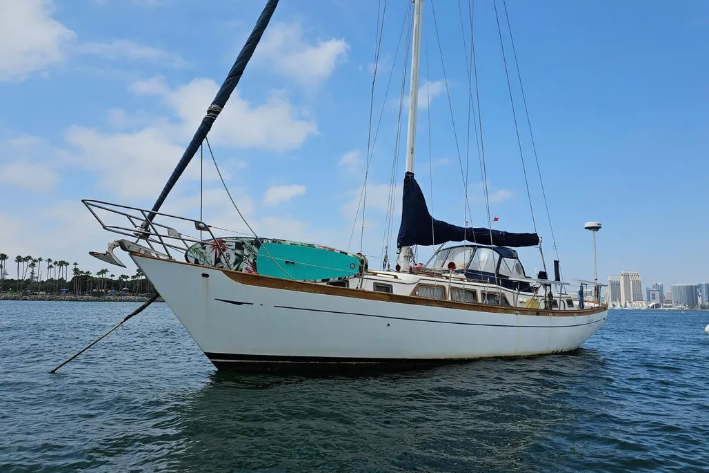 1981 Robert Perry 47' Center Cockpit... Located in San Diego, Ca... Offered By Yacht Coast Yacht Sales.
