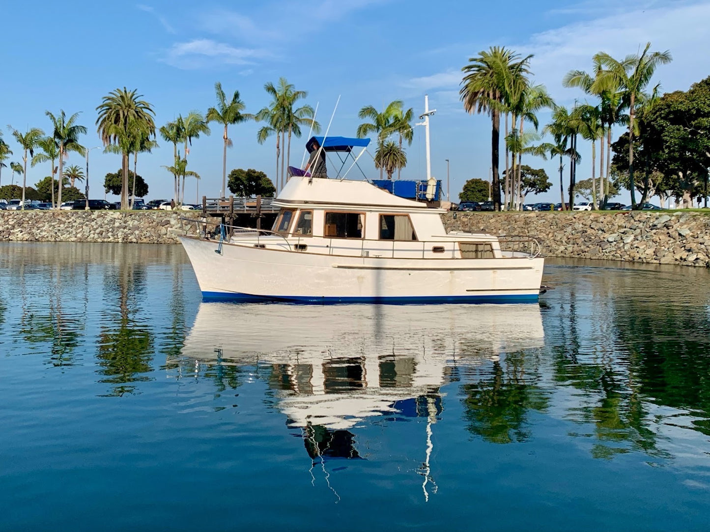 1978 34' CHB Trawler... Located on Shelter Island, San Diego, Ca... Offered by Yacht Coast Yacht Sales